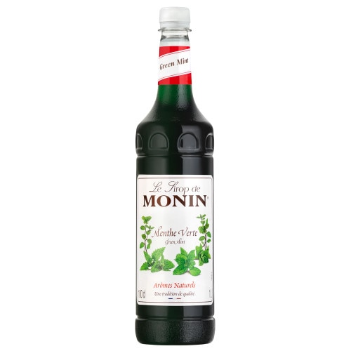 Monin Syrup - Green Mint - 1L Plastic
